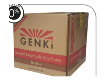 Genki Alcohol Free Soy Sauce
