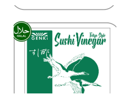 Genki Halal Sushi Vinegar