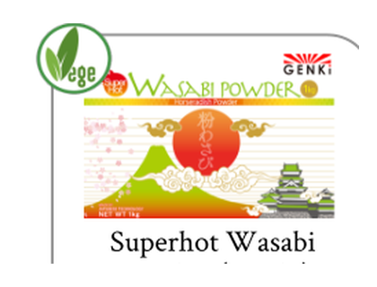 Genki Superhot Wasabi Powder